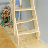 Deluxe Compact Space Saving Paddle Staircase